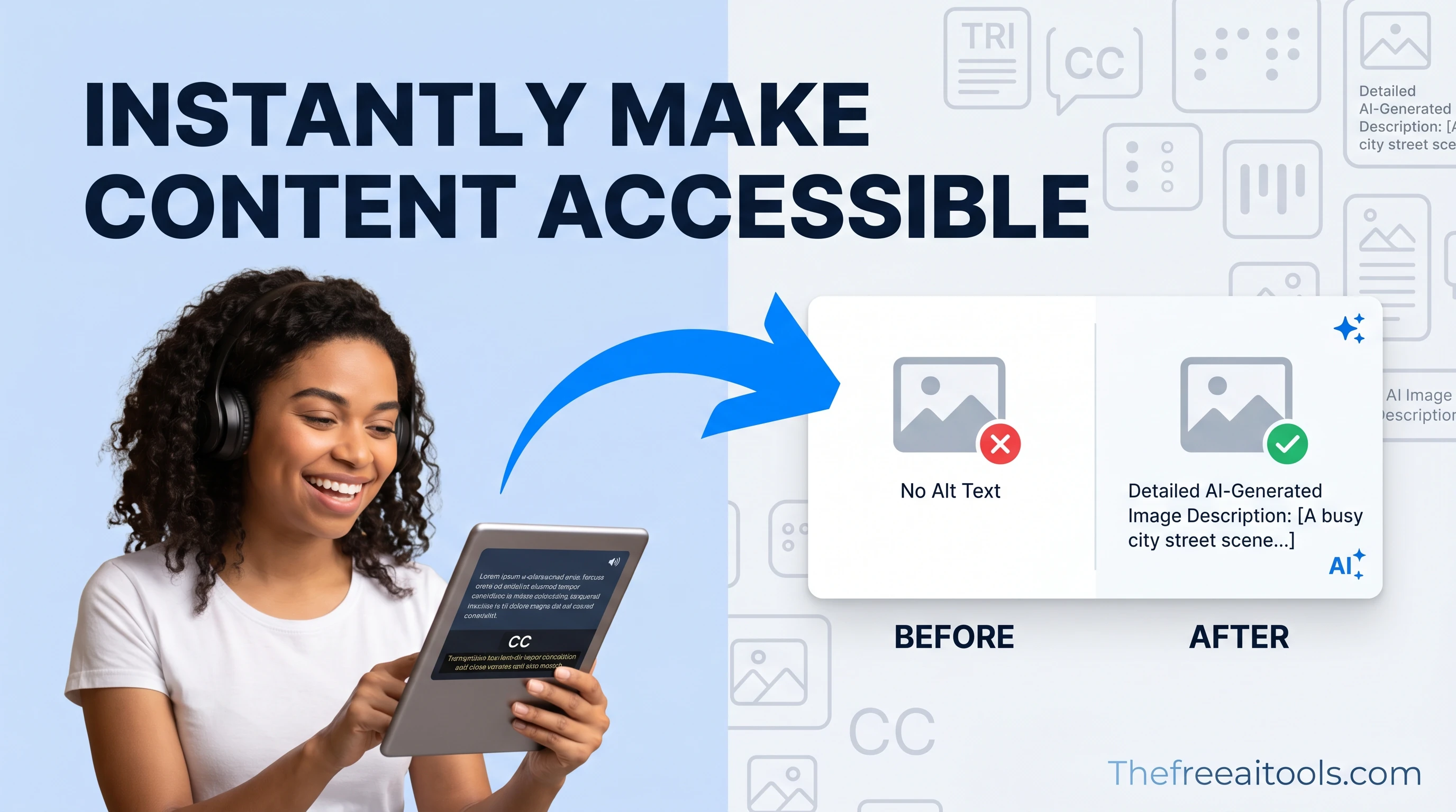 Free Accessibility tools — browser-based, no sign-up