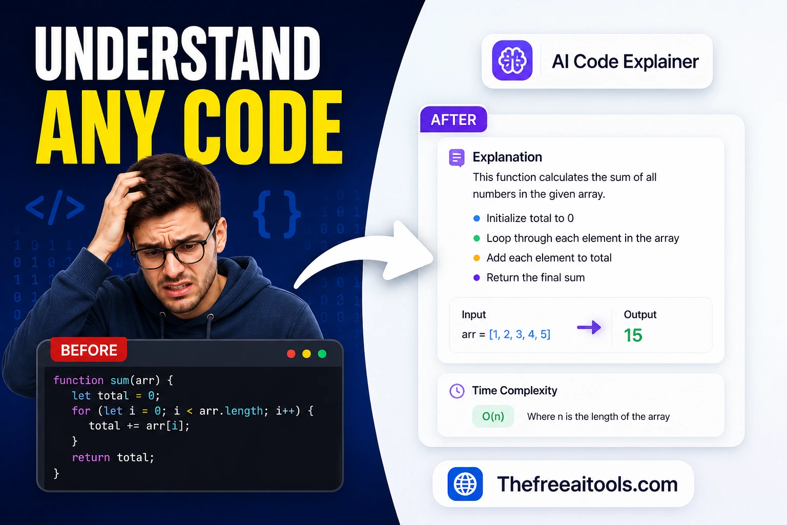 Code Explainer — free online tool interface