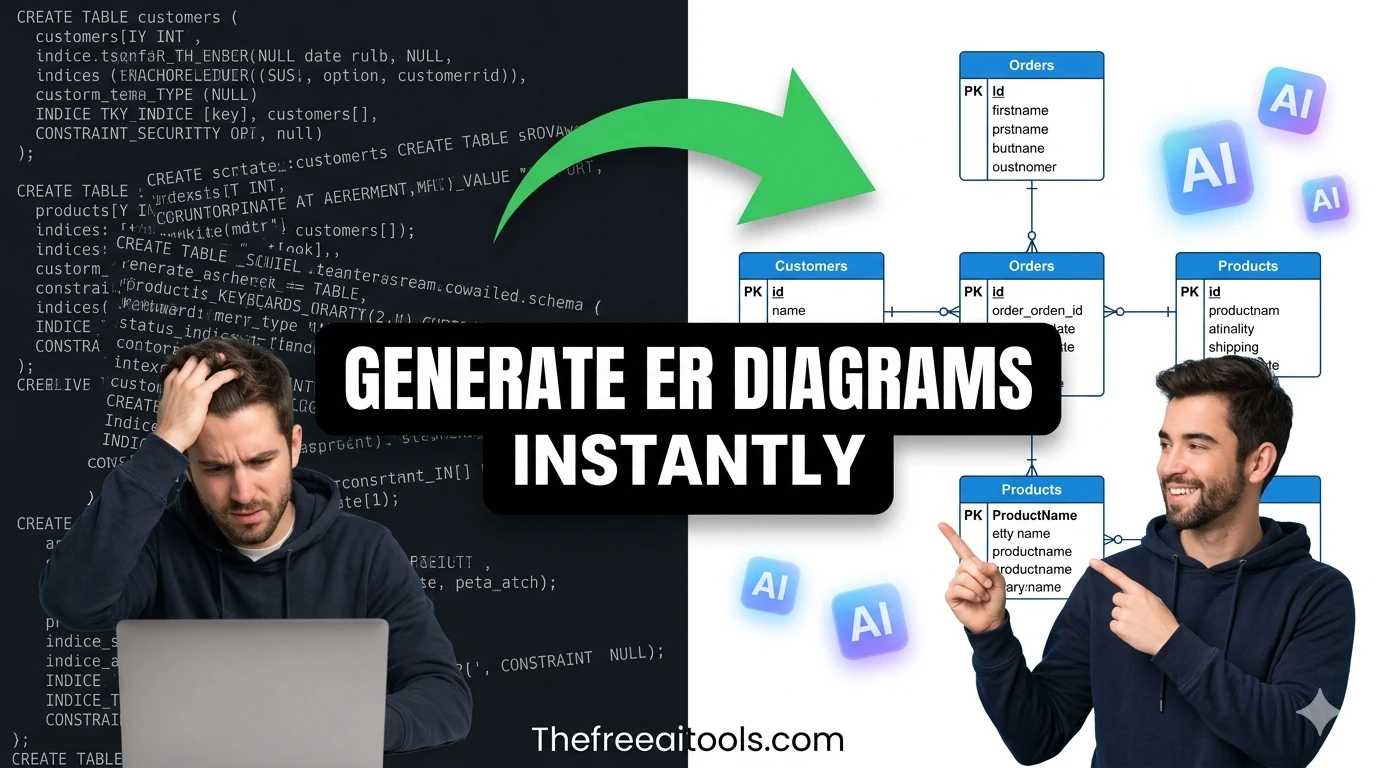ER Diagram Maker — free online tool
