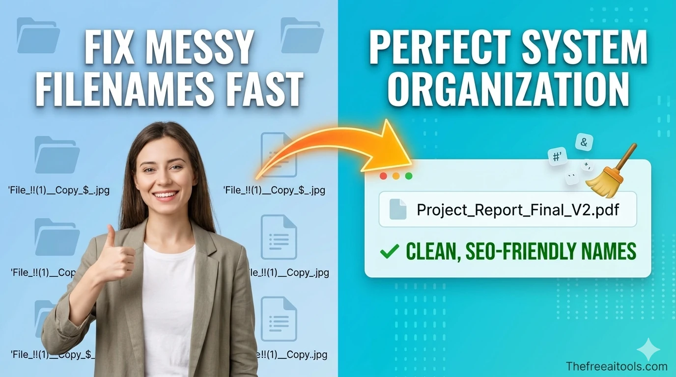 Filename Sanitizer — free online tool