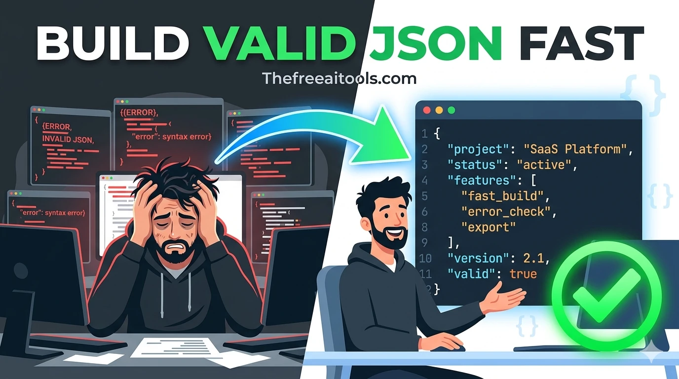 JSON Schema Builder & Validator — free online tool