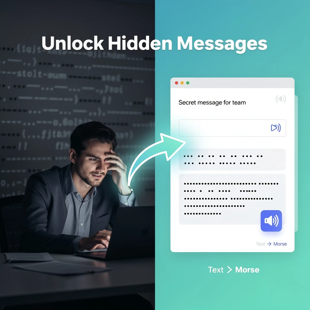 Morse Code Converter — free online tool