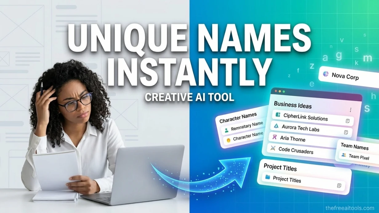 Random Name Generator — free online tool