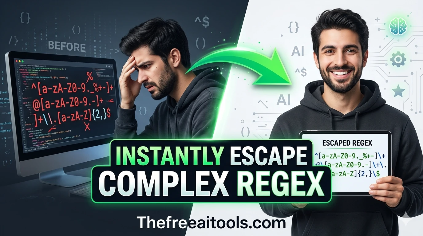 Regex Escape Helper — free online tool
