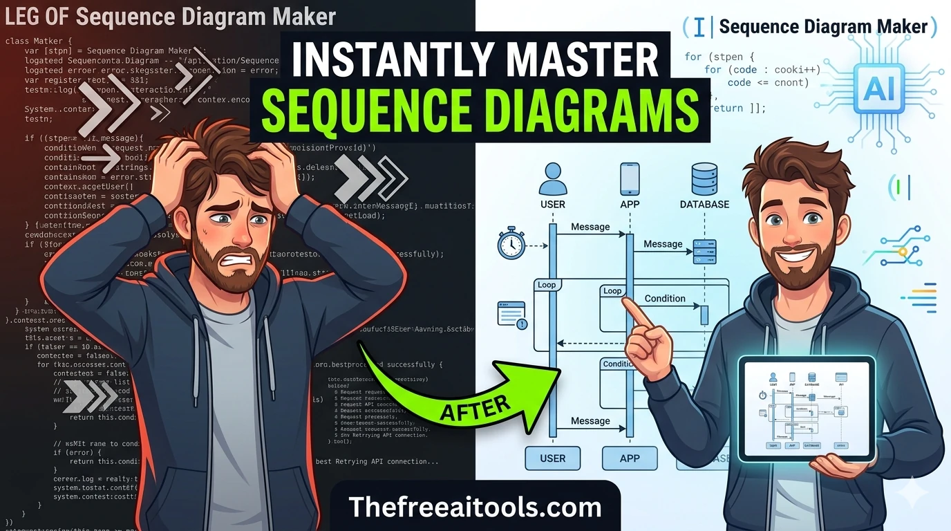 Sequence Diagram Maker — free online tool