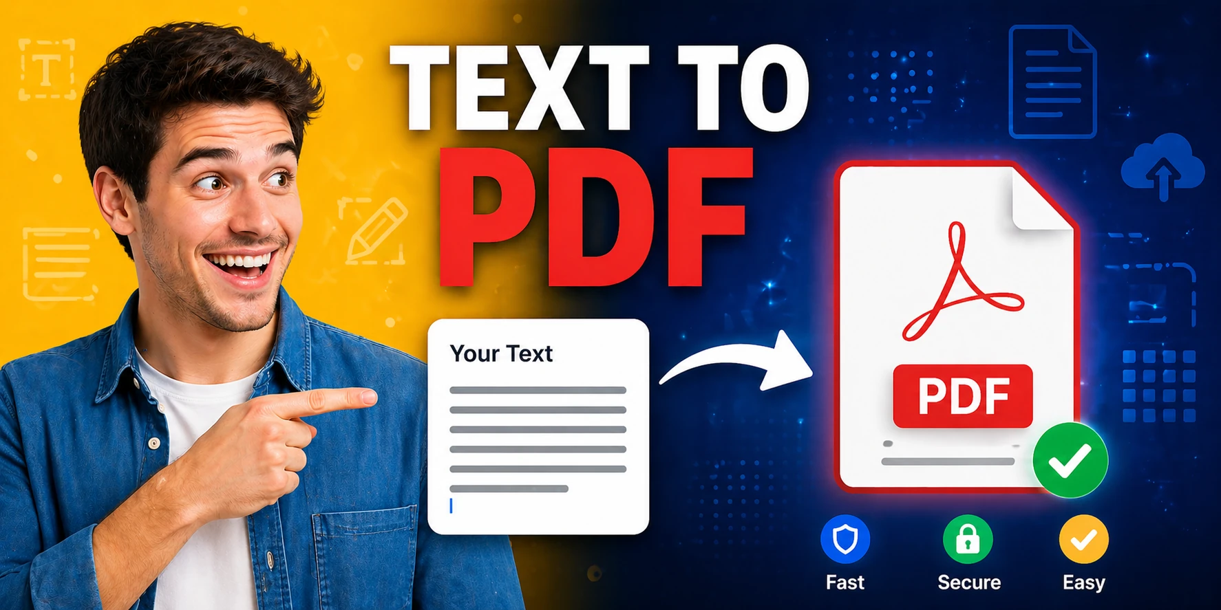 Text to PDF Converter — free online tool