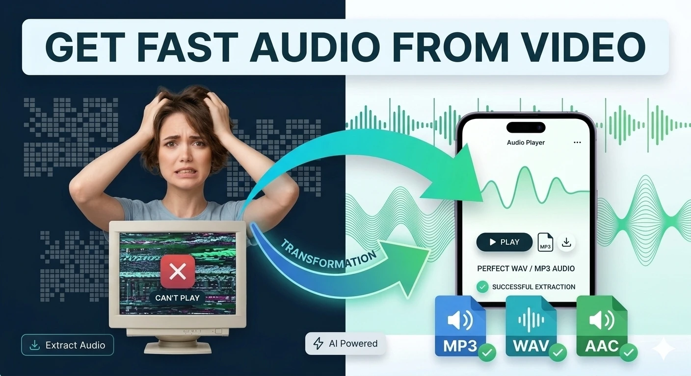 Video to Audio Converter — free online tool